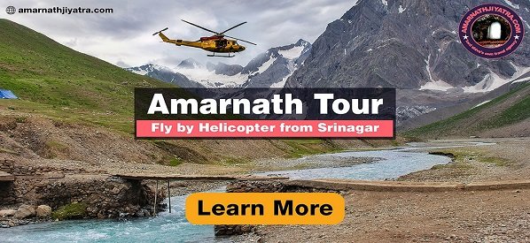 Amarnath charter Tour by Helicopter